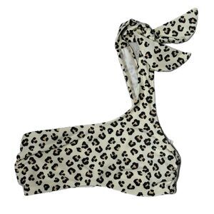 Abercrombie XXS Swim top - leopard